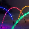 WeRChristmas Pathway Lights^Set Of 8 Pre-Lit Arch Pathway Chasing Lights, 92 Cm