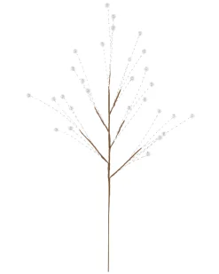 WeRChristmas Flowers & Foliage|Flowers & Foliage^Silver Berry Christmas Tree Spray, 78 Cm