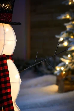 WeRChristmas Christmas Characters^Snowman Silhouette, 95 Cm