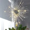WeRChristmas Tree Toppers^Starburst Christmas Tree Topper, Silver, 32 Cm