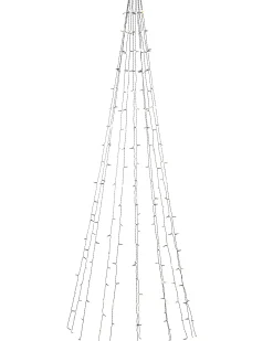 WeRChristmas Tree Lights^Warm White LED Christmas Tree Light String, 2 M